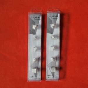 Three by Three Polyhedra Magnets 10 Count